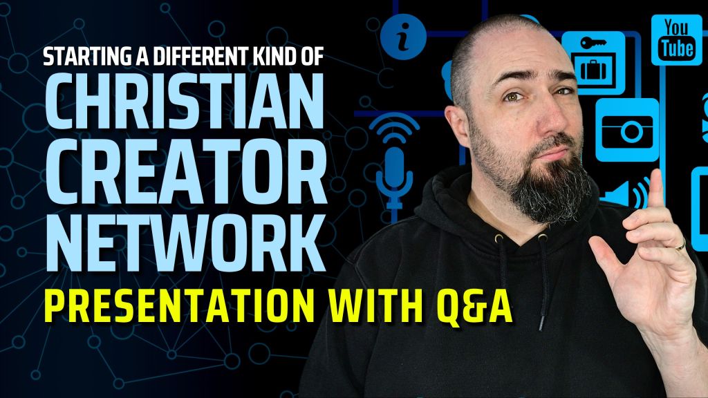 We’re Putting Together a New and Different Kind of Christian Creator Network!